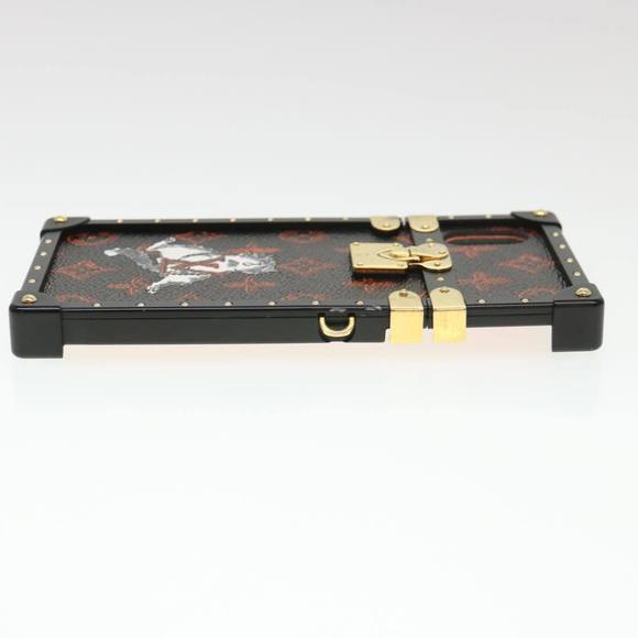 LOUIS VUITTON Transformed Monogram Cat Eye Trunk iPhone Case M63891 Auth 39162 - Picture 4 of 16